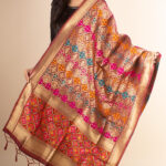 Banarasi Alfi Katan Silk Dupatta