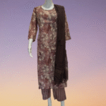 Women's Cotton Flower Printed Straight Kurti